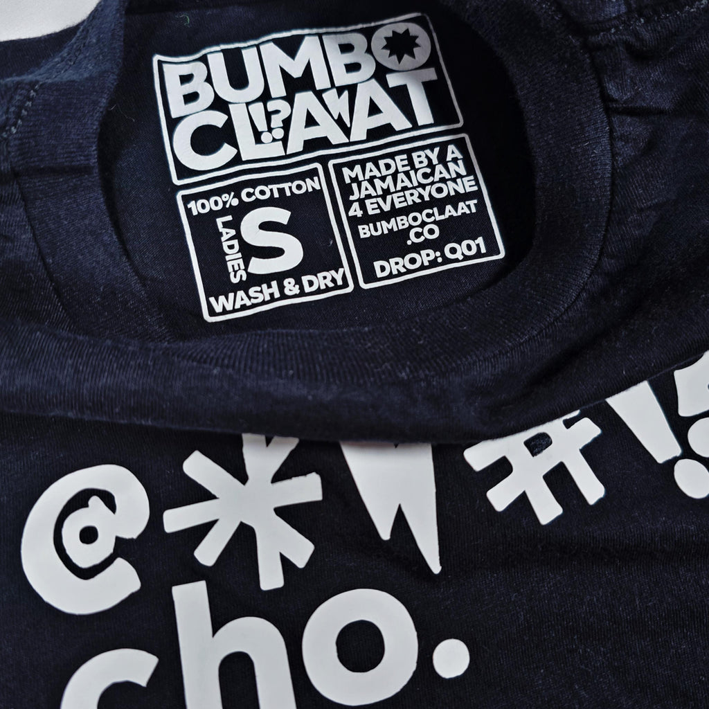 Bare Bumboclaat Tees: cho. + Icons