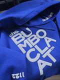 Nish Bare Bumboclaat Tees CROPS White Sound it Out and Blue icons + Cho and Warning Shot Hoodie Blue stacked