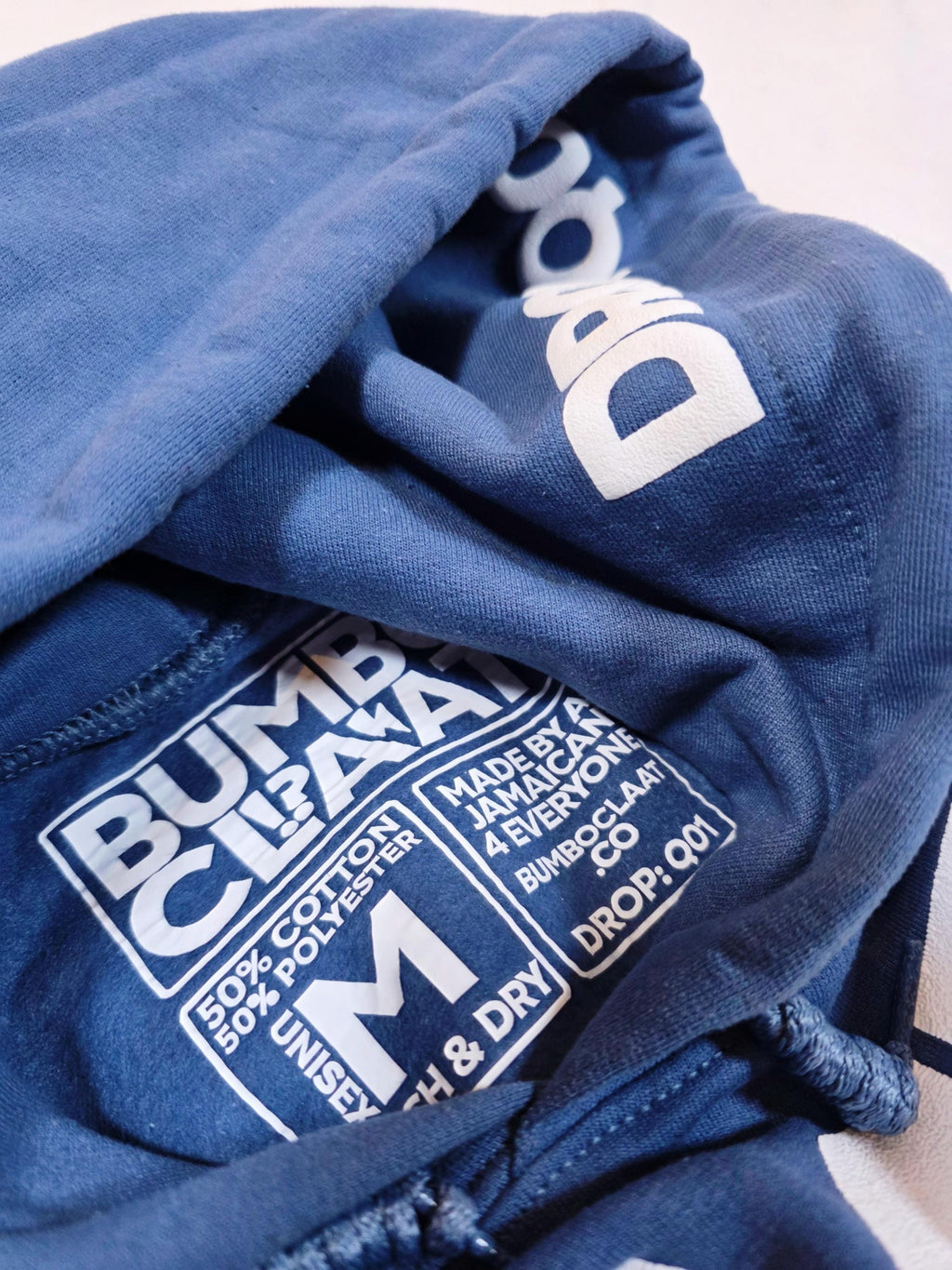 Rick DEVO Stacked OG Big Bumboclaat Puff Hoodie