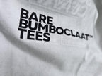 Nish Bare Bumboclaat Tees CROPS White Sound it Out and Blue icons + Cho and Warning Shot Hoodie Blue stacked