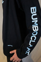 Bare Bumboclaat Tees: cho. with printed sleeves