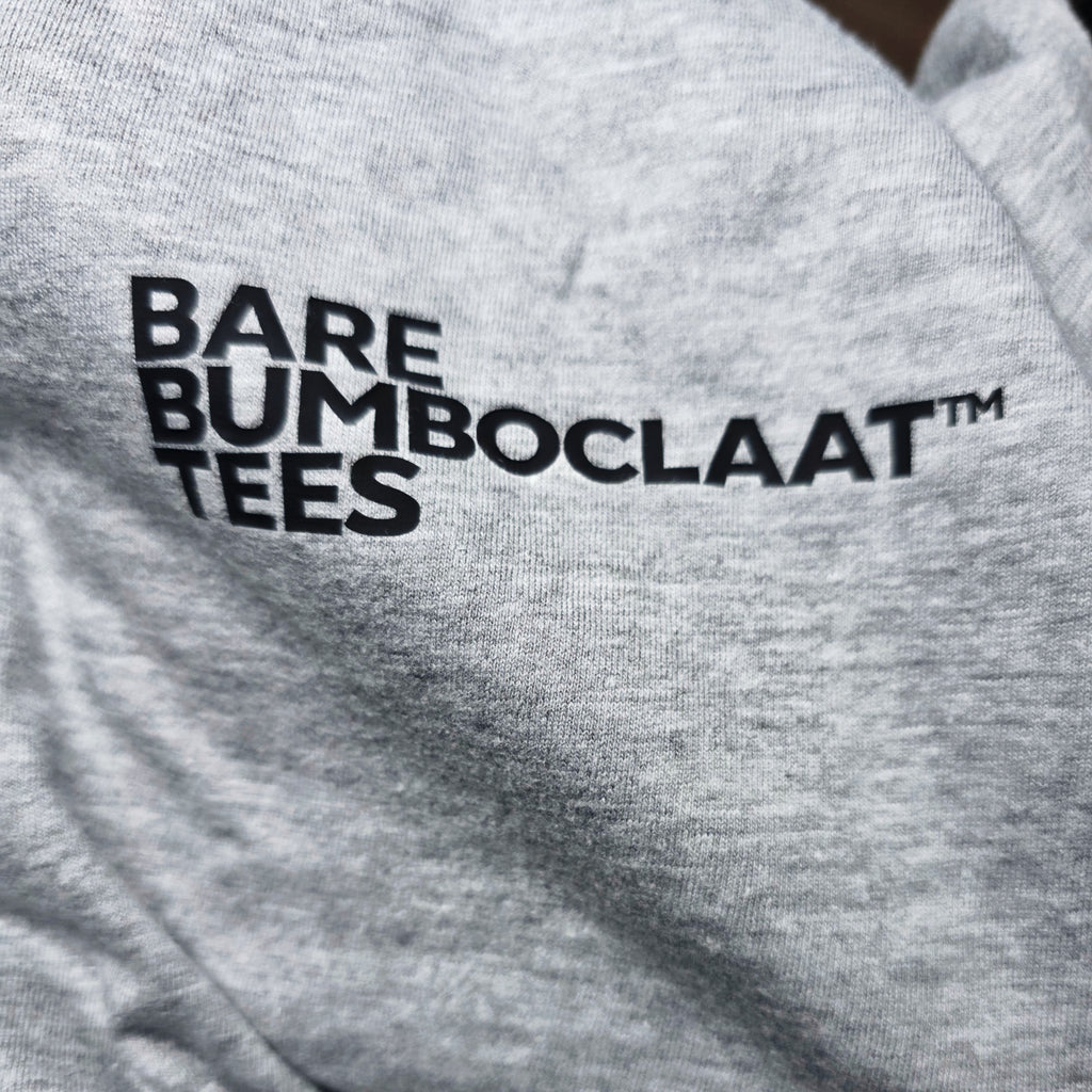 Bare Bumboclaat Tees: no patty